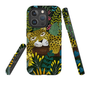 iPhone MagSafe Tough Case - Sleepy Leopard By Bex Parkin