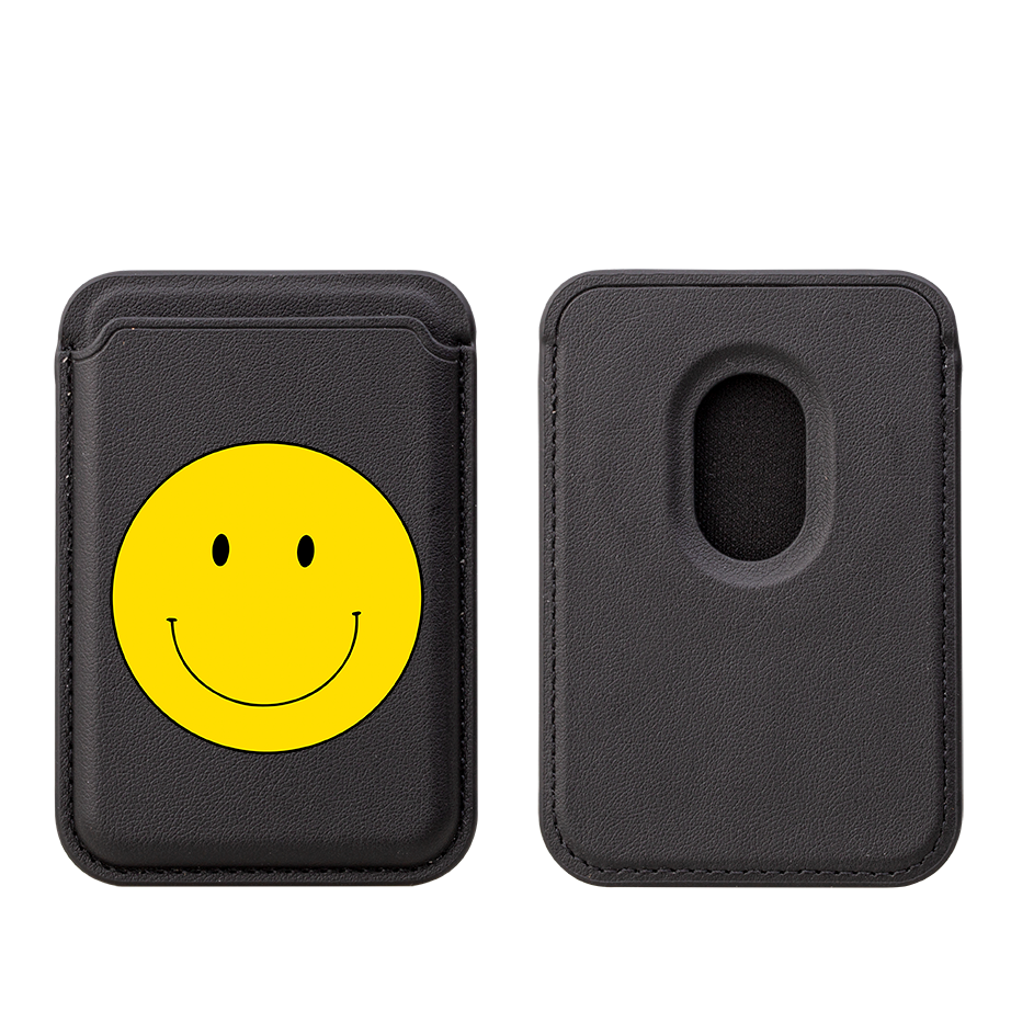 Smile MagSafe Wallet – Schwarz