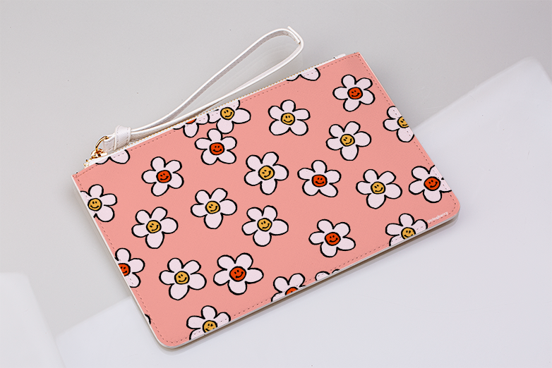 Smiley Clutch Bag