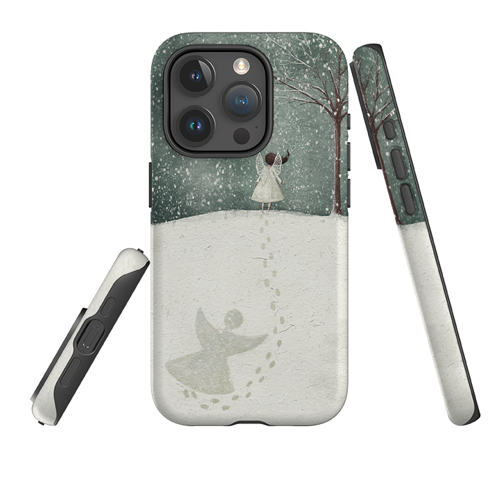 iPhone Tough Case - Snow Angel By Maja Lindberg