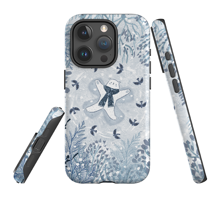 iPhone Tough Case - Snow Angel By Emma Frances Grant