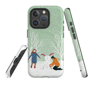 iPhone MagSafe Tough Case -  Snowball Building By Katherine Quinn