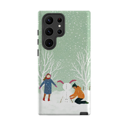 Samsung Tough Case - Snowball Building By Katherine Quinn