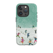 iPhone Tough Case - Snowball Fight By Katherine Quinn