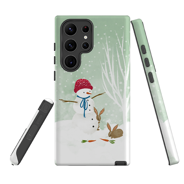 Samsung Tough Case - Snowman By Katherine Quinn