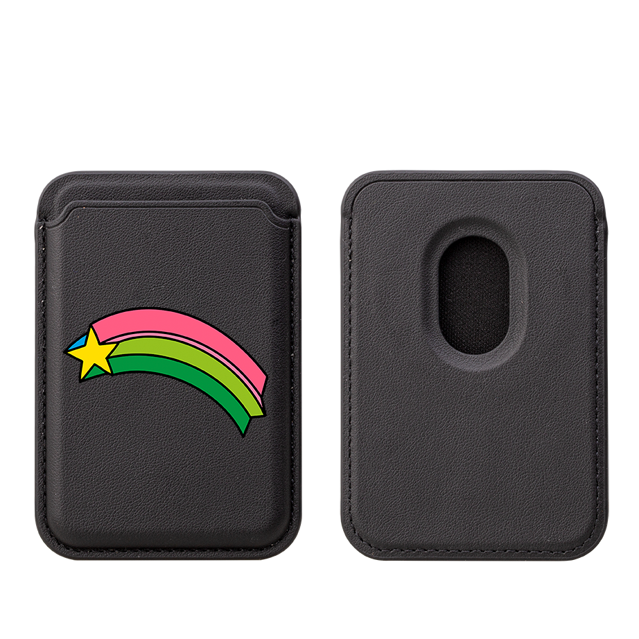 Star MagSafe Wallet – Schwarz