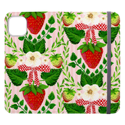 Strawberries I Wallet Case By Abby Jacobs