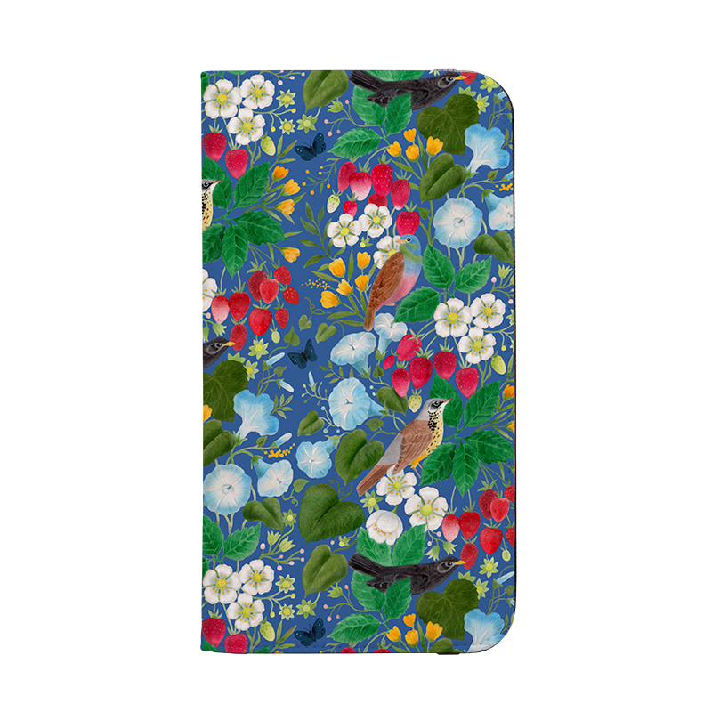 Strawberry Thief Wallet Case By Bex Parkin