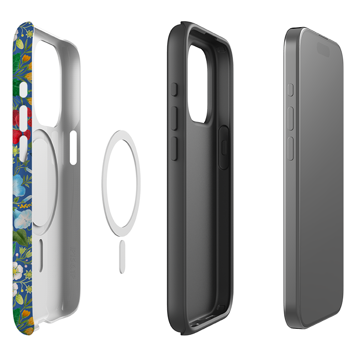 iPhone MagSafe Tough Case - Strawberry Thief By Bex Parkin