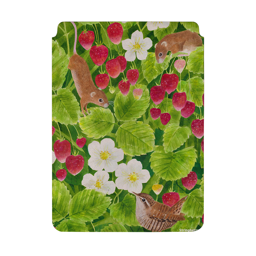 Strawberry Thieves By Bex Parkin Laptop, Kindle & iPad Sleeve