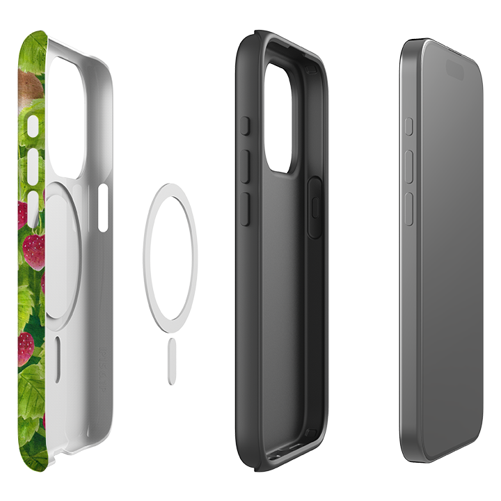 iPhone MagSafe Tough Case - Strawberry Thieves By Bex Parkin