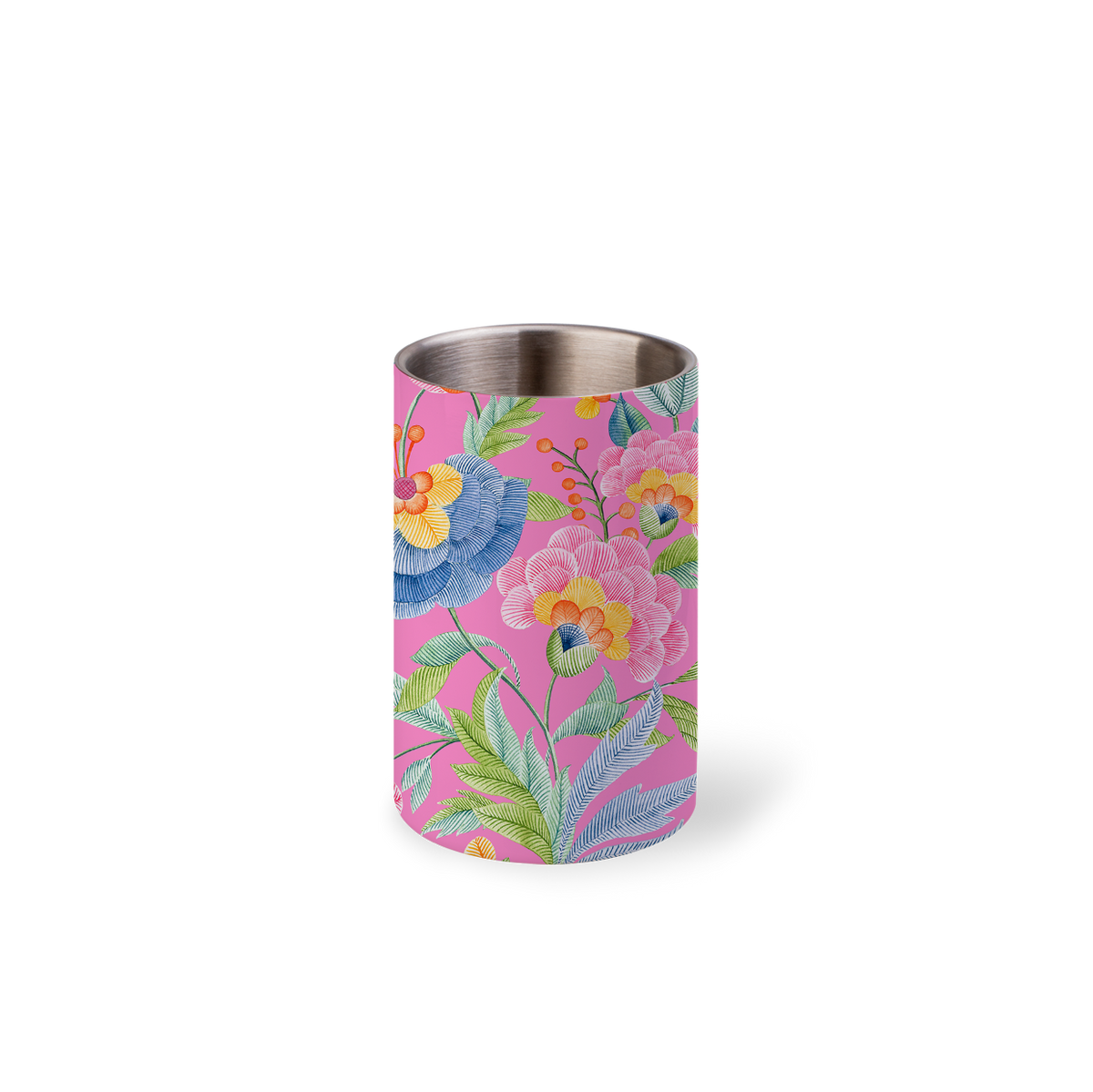 Summer Blossom Pink Wine Chiller Bucket