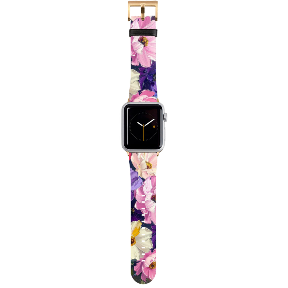 Sommerliches Blumenarmband für Apple Watch