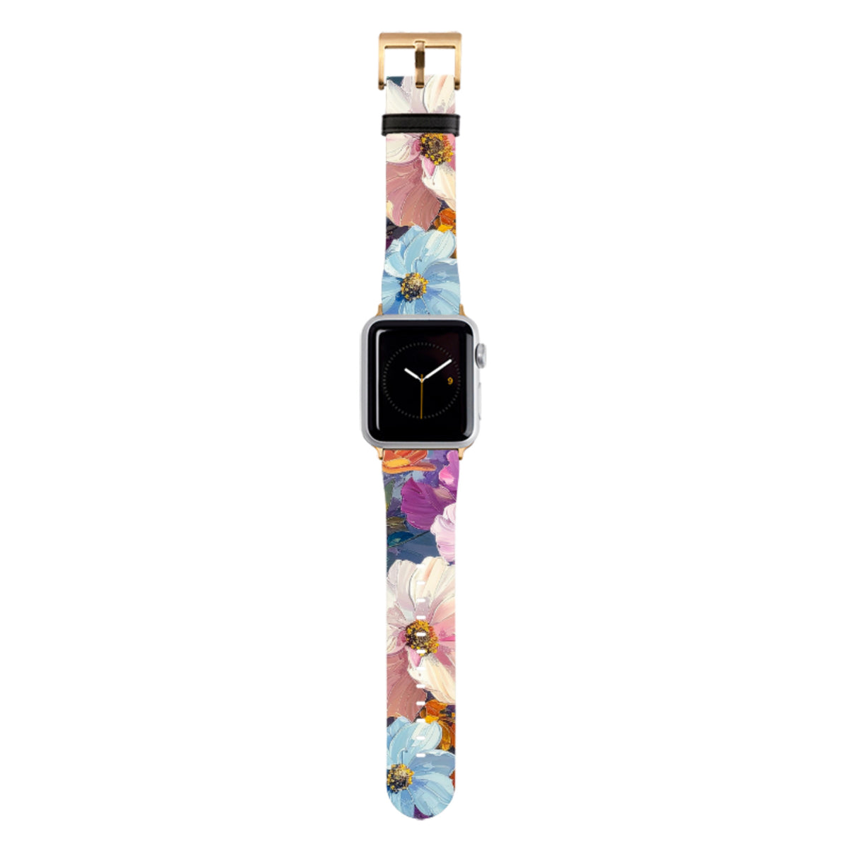 Sommerliches Blumenarmband für die Apple Watch (Bransby)