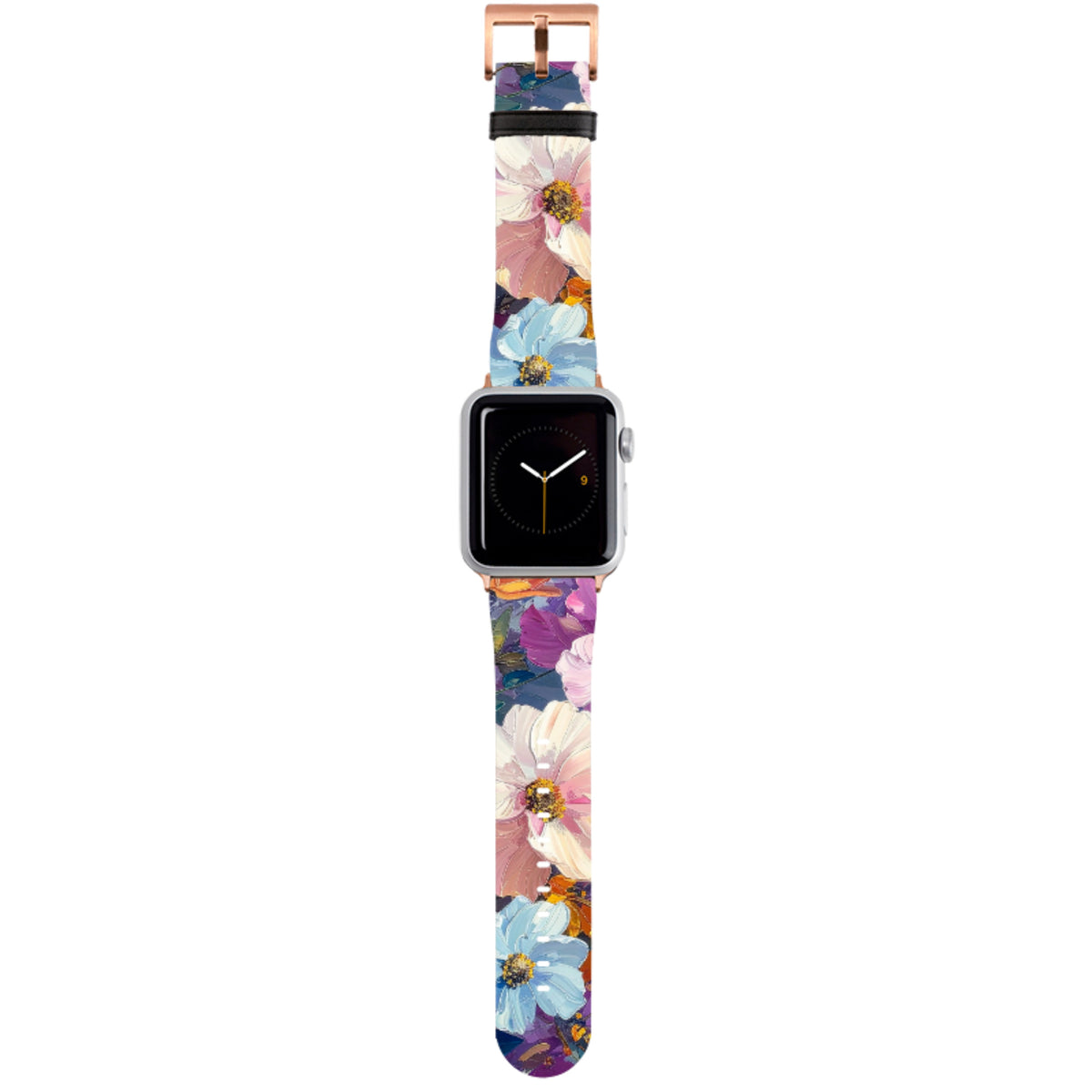Sommerliches Blumenarmband für die Apple Watch (Bransby)