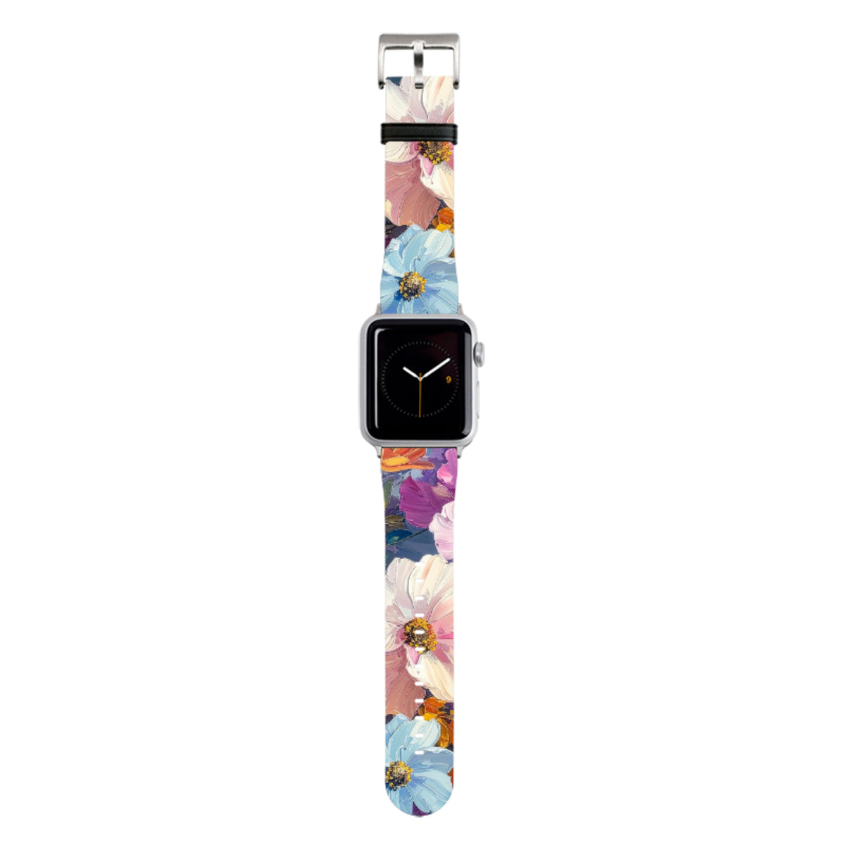 Sommerliches Blumenarmband für die Apple Watch (Bransby)