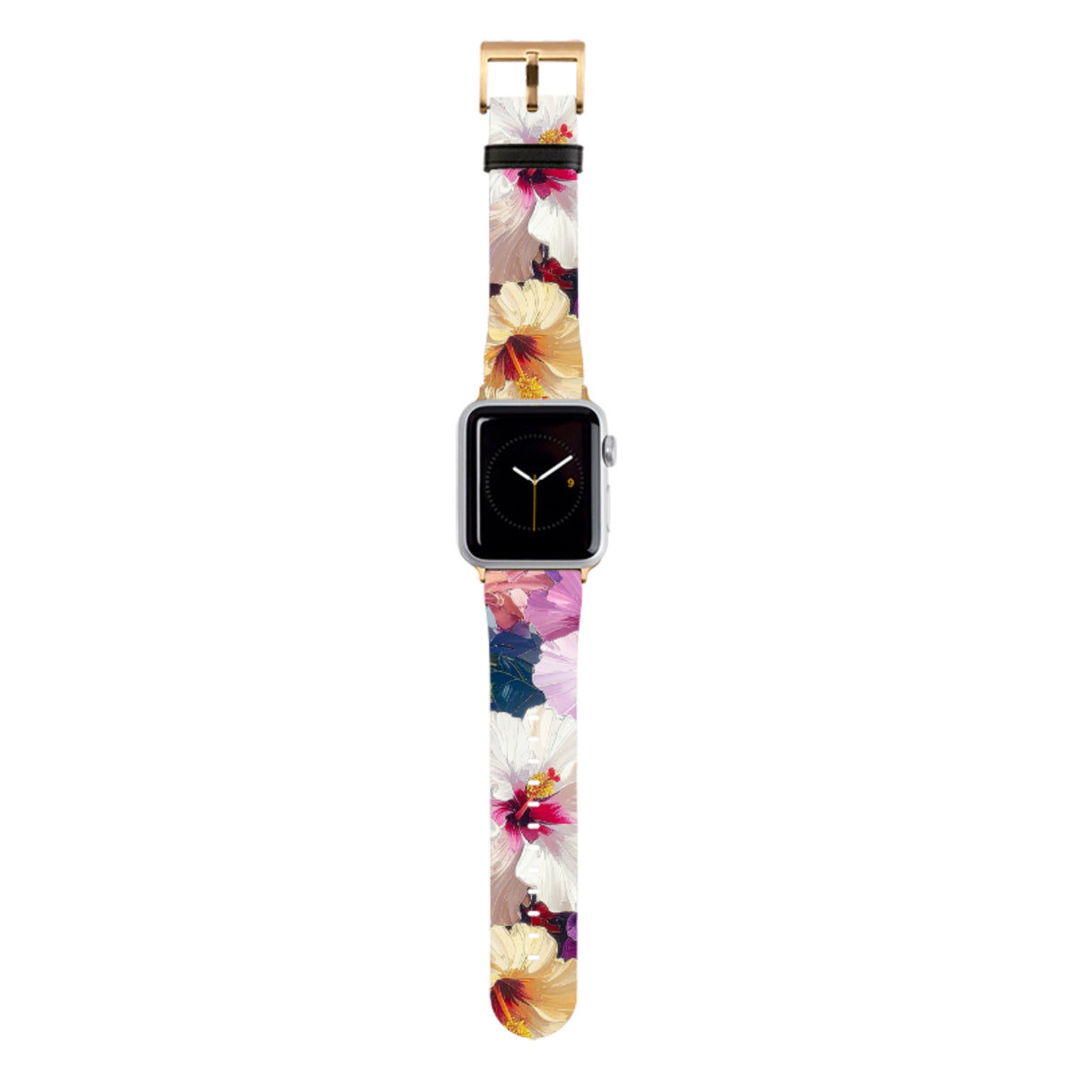 Sommerliche Blumenmuster Britten Apple Watch Armband