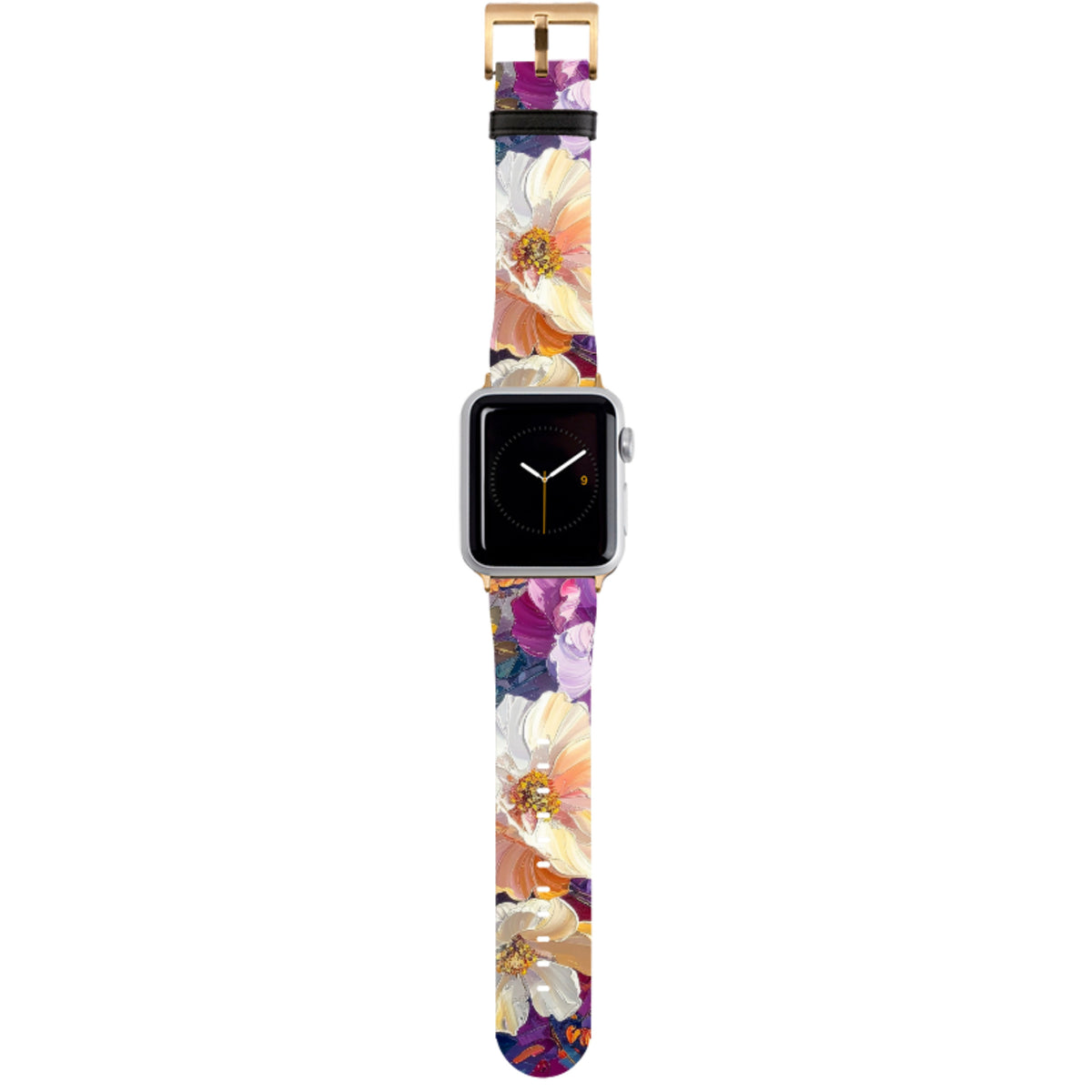 Sommerliches Blumenarmband für die Norton Apple Watch