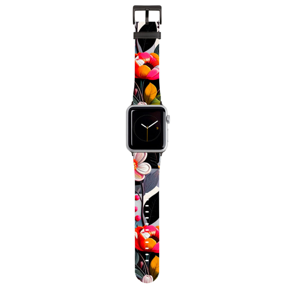 Sommerliche Blumenmuster Apple Watch Armband