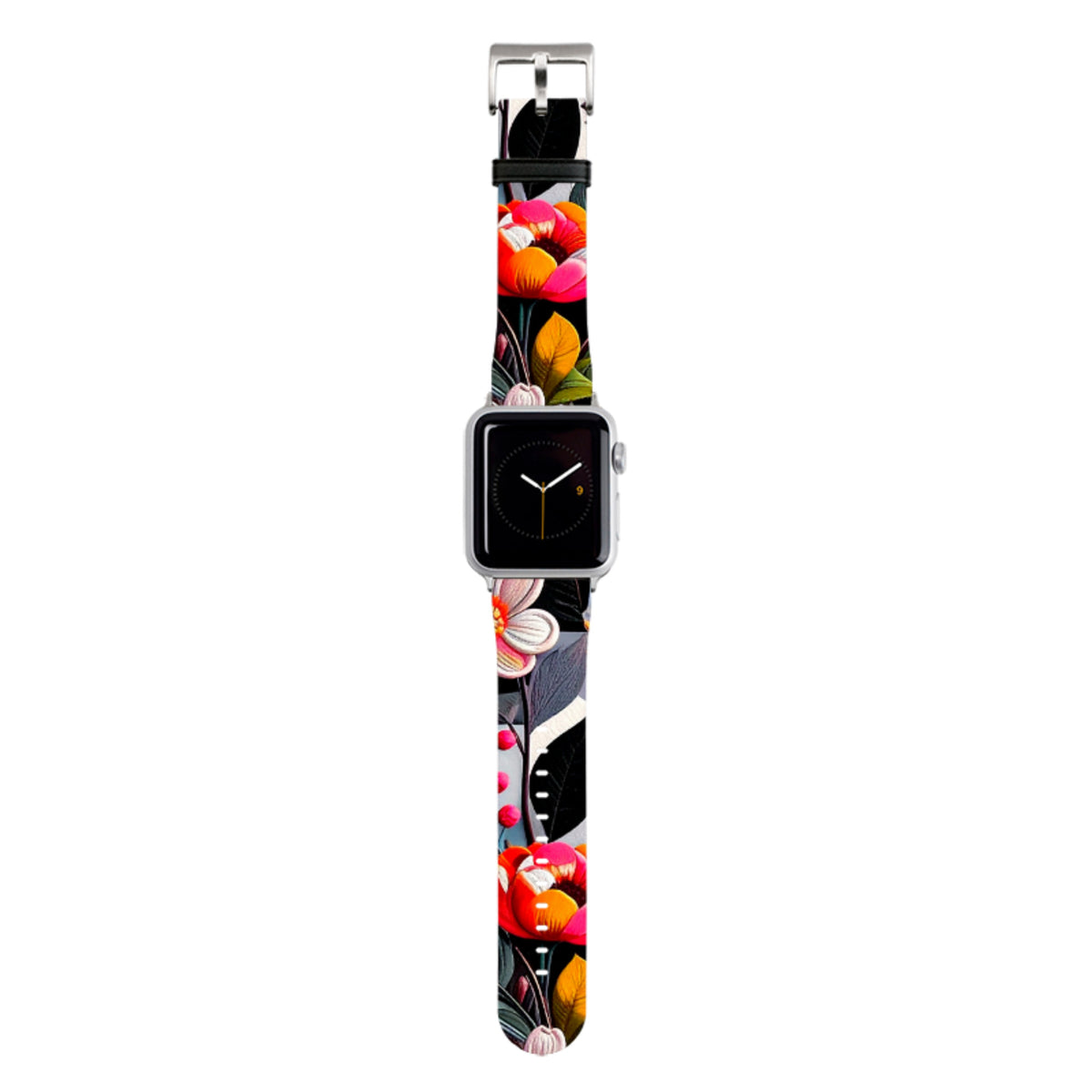 Sommerliche Blumenmuster Apple Watch Armband