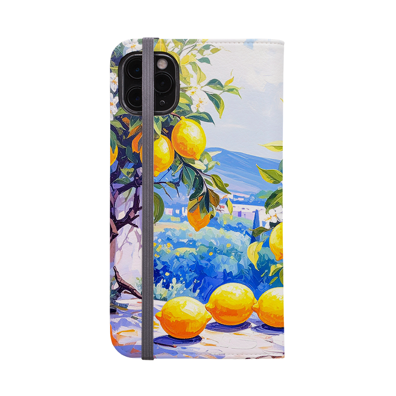 Summer Lemons Wallet Case