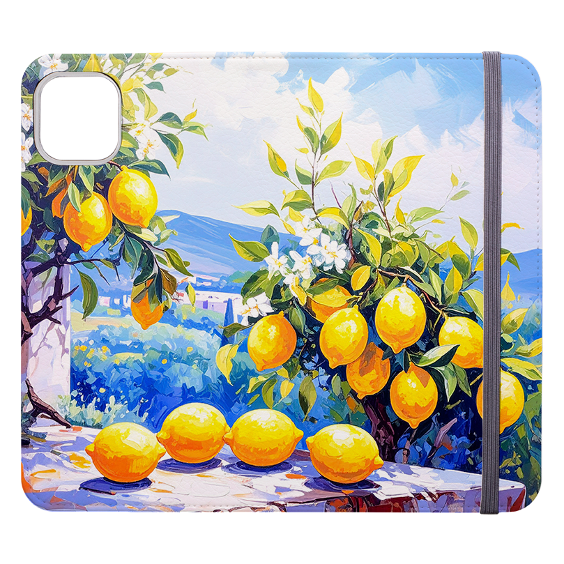 Summer Lemons Wallet Case