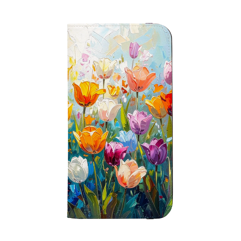 Summer Tulips Wallet Case