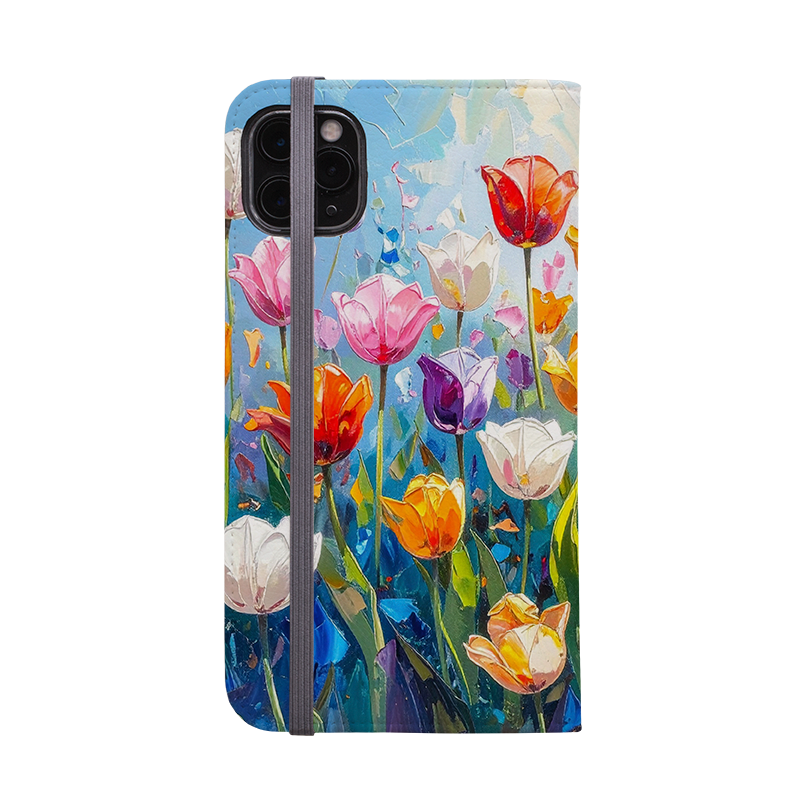 Summer Tulips Wallet Case