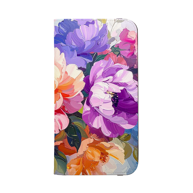 Summer Velvet Floral Wallet Case