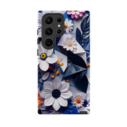 Samsung Tough Case - Summer Blue Florals