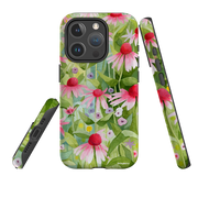 iPhone MagSafe Tough Case -  Summer Echinacea by Bex Parkin