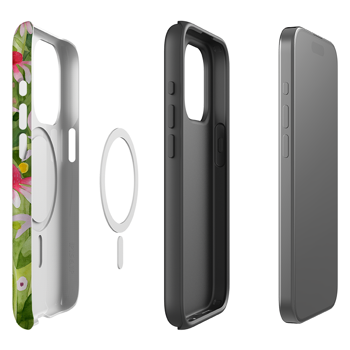 iPhone MagSafe Tough Case -  Summer Echinacea by Bex Parkin
