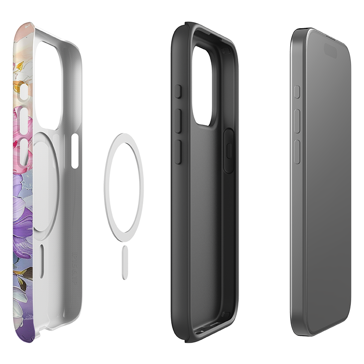 iPhone MagSafe Tough Case - Summer Floral Saffron