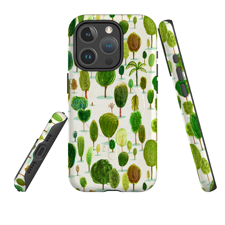 iPhone MagSafe Tough Case - Summer In The Arboretum By Katherine Quinn