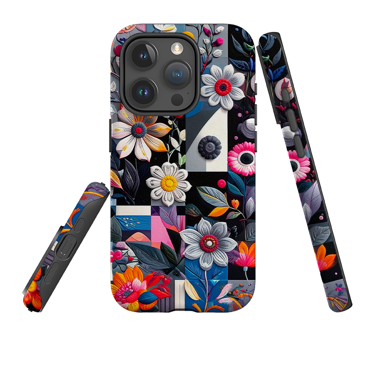 iPhone Tough Case - Summer Petal Garden