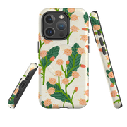iPhone MagSafe Tough Case - Summer Seeds Cream By Katherine Quinn