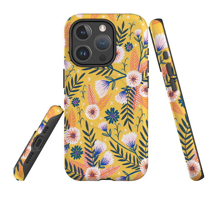 iPhone MagSafe Tough Case - Summertime Garden By Lee Foster Wilson