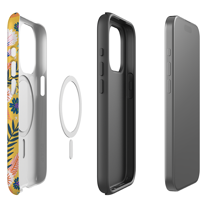 iPhone MagSafe Tough Case - Summertime Garden By Lee Foster Wilson