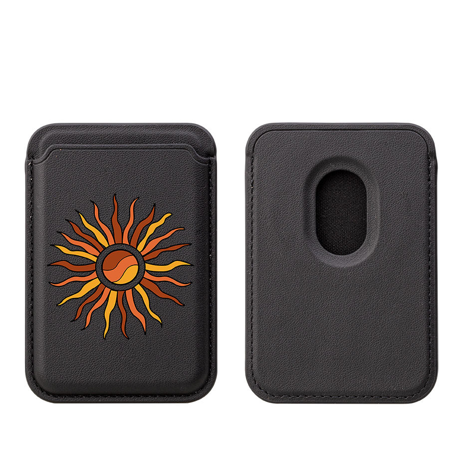 Sun II MagSafe Wallet- Black