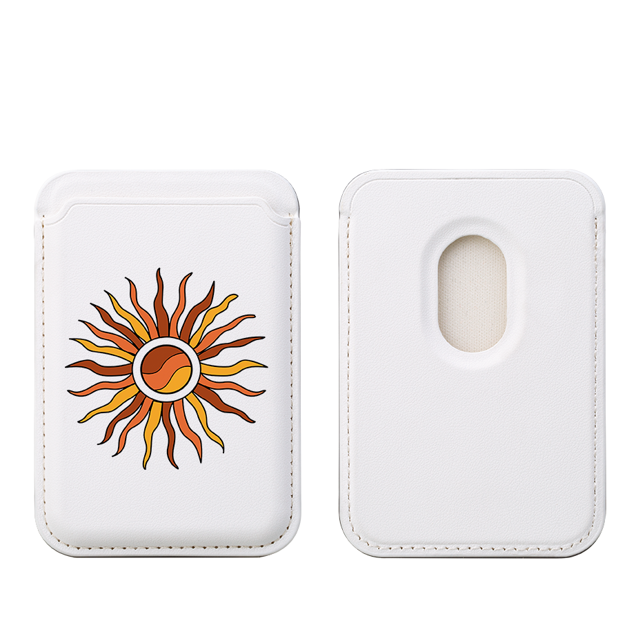 Sun II MagSafe Wallet- White