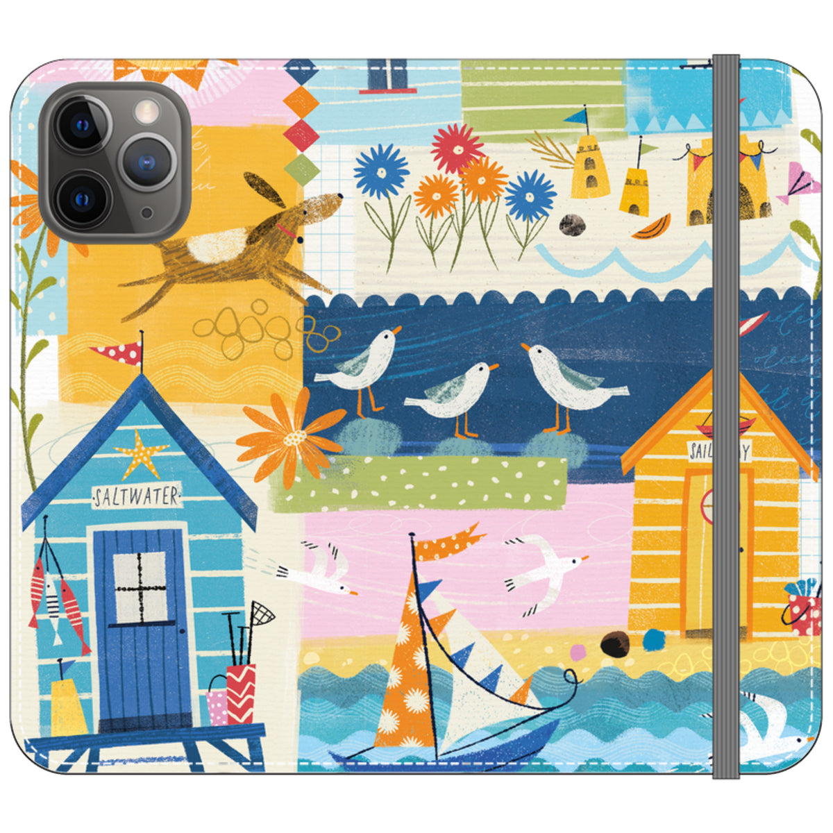 Sunny Days Wallet Case By Ali Brookes