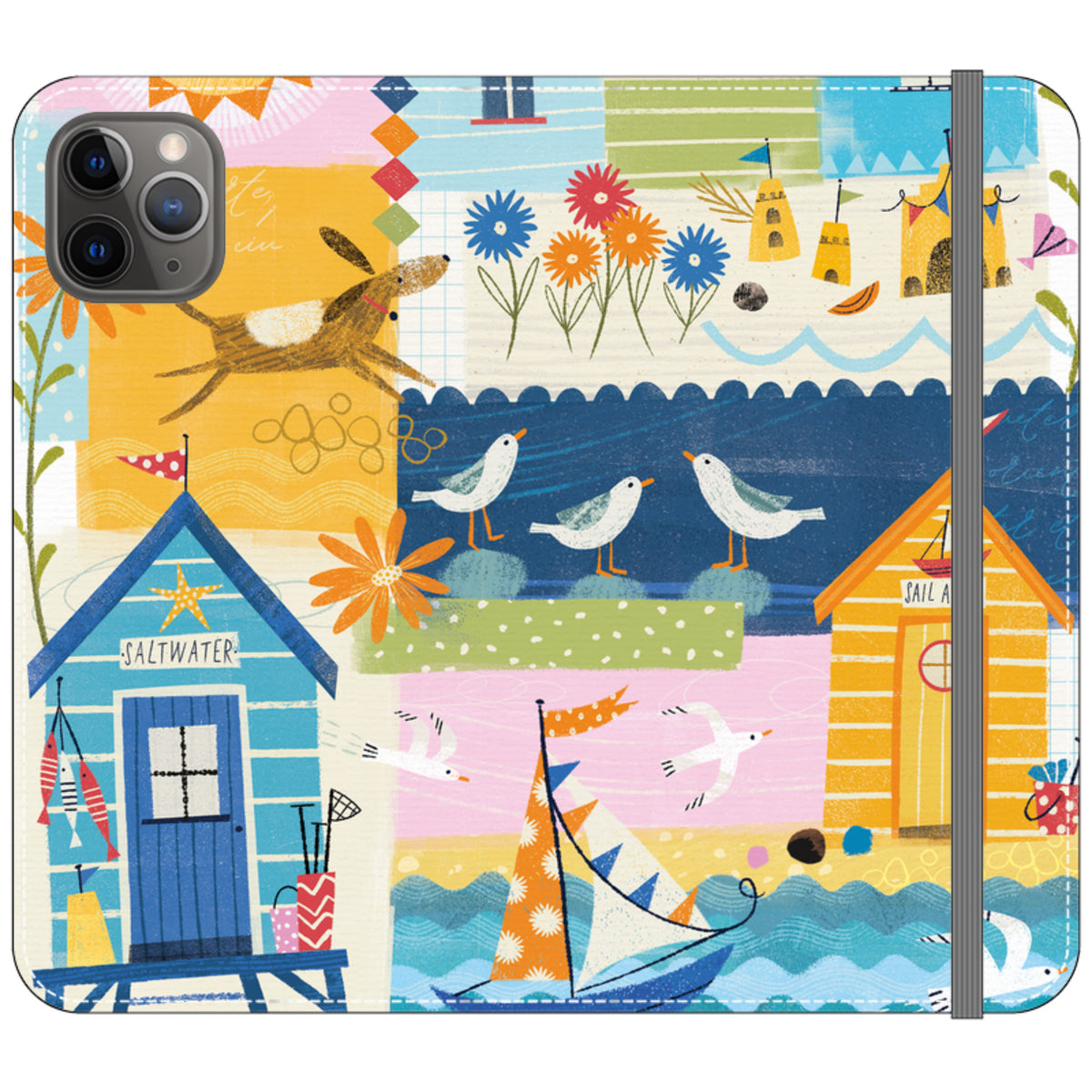 Sunny Days Wallet Case By Ali Brookes