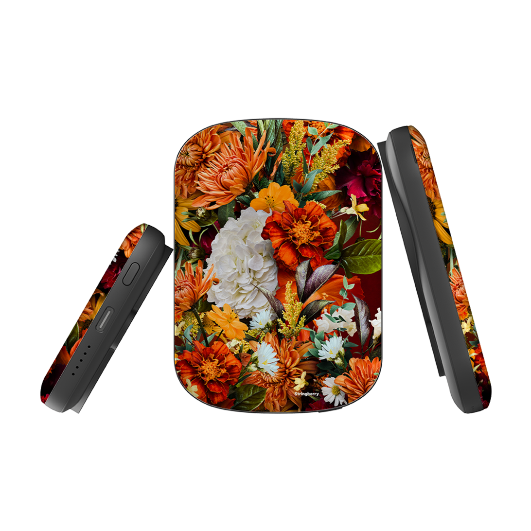 MagSafe Power Bank - Sunrays Floral 1