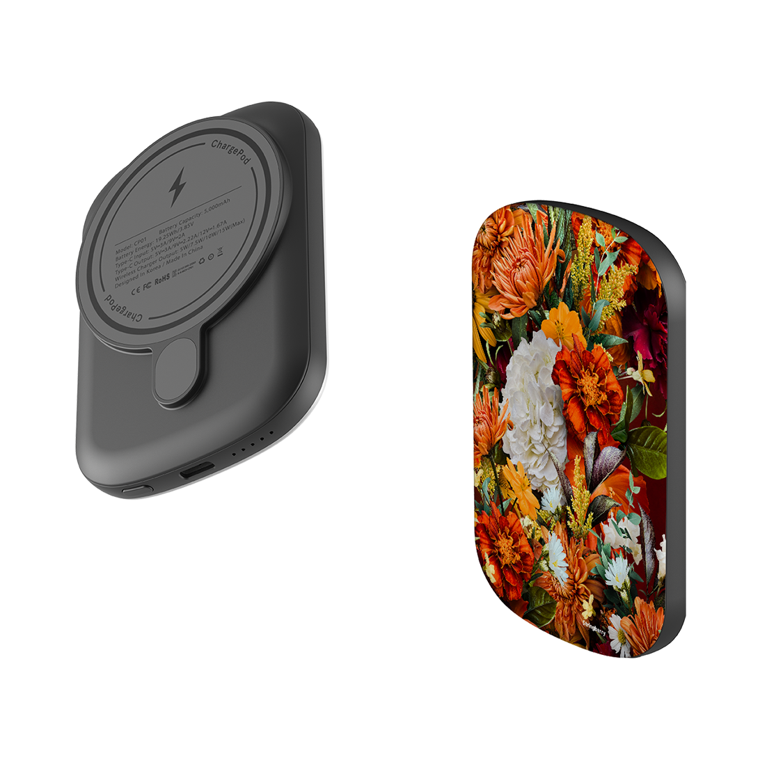 MagSafe Power Bank - Sunrays Floral 1