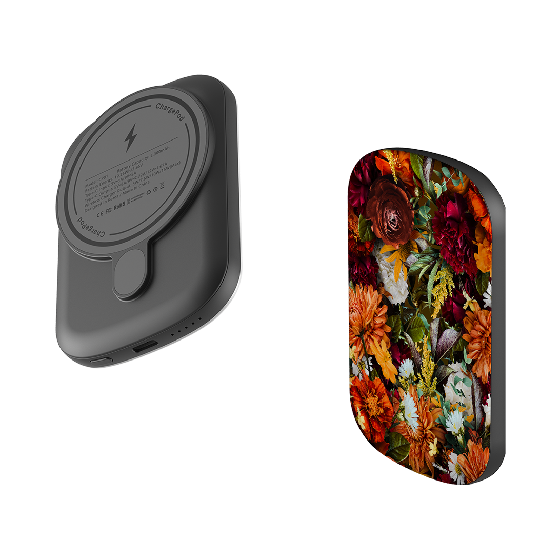 MagSafe Power Bank - Sunrays Floral 3