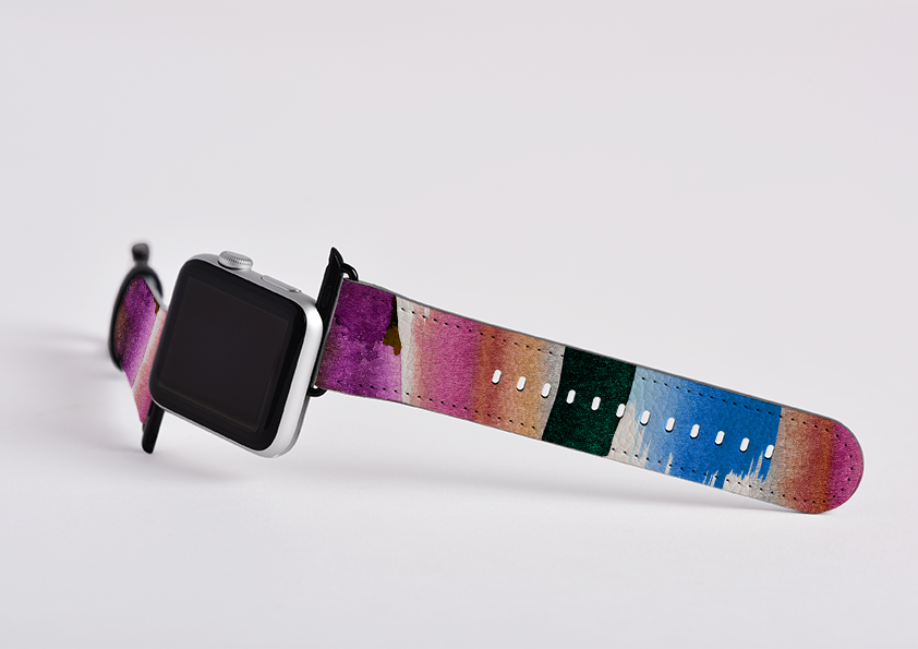 Sunset Painting By Kitty Joseph Apple Watch Strap