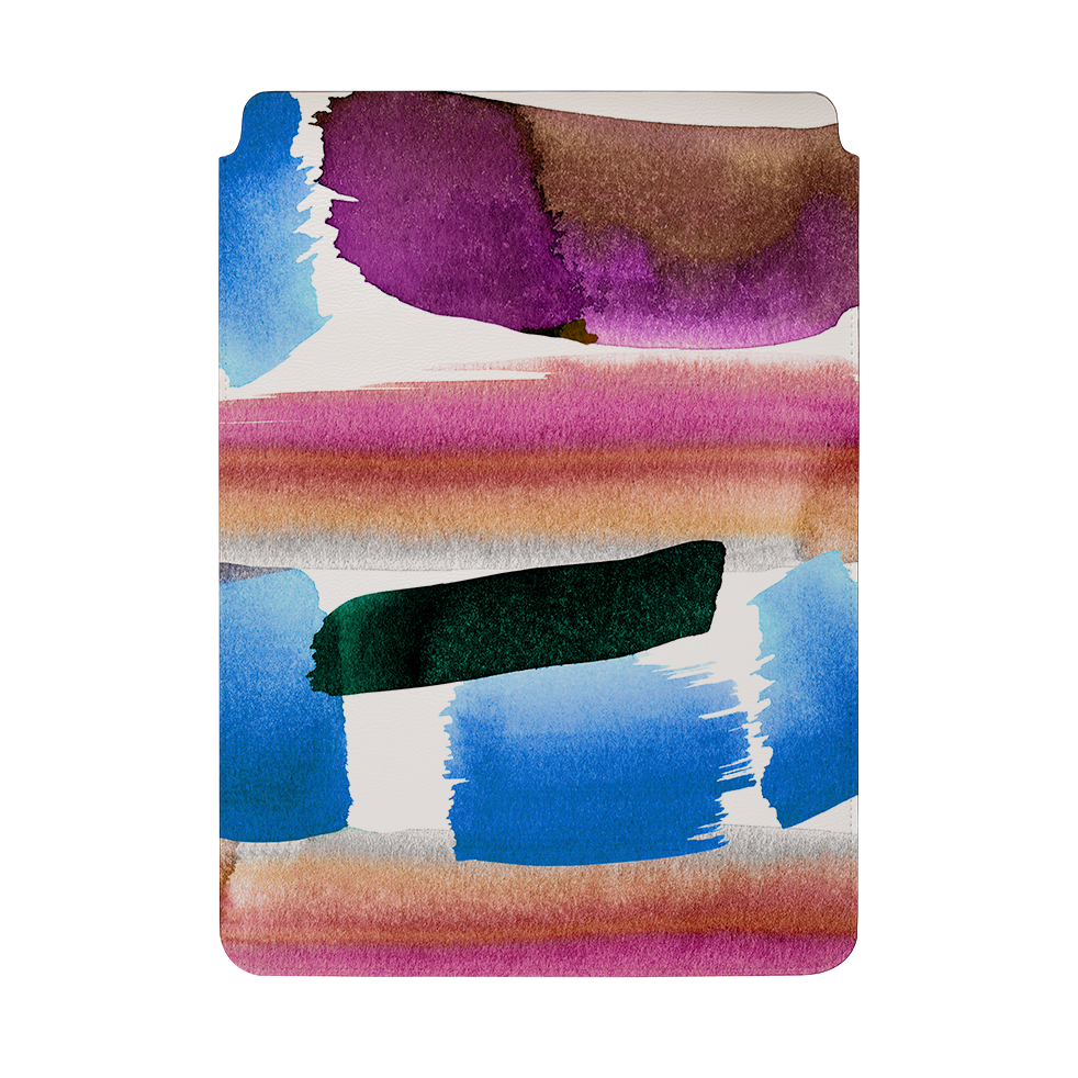 Sunset Painting By Kitty Joseph Laptop, Kindle & iPad Sleeve