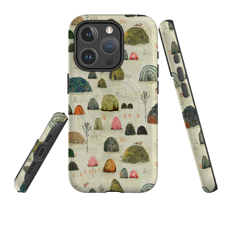iPhone MagSafe Tough Case - Sunset Mossy Hills By Katherine Quinn