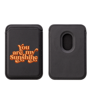 Sunshine MagSafe Wallet- Black