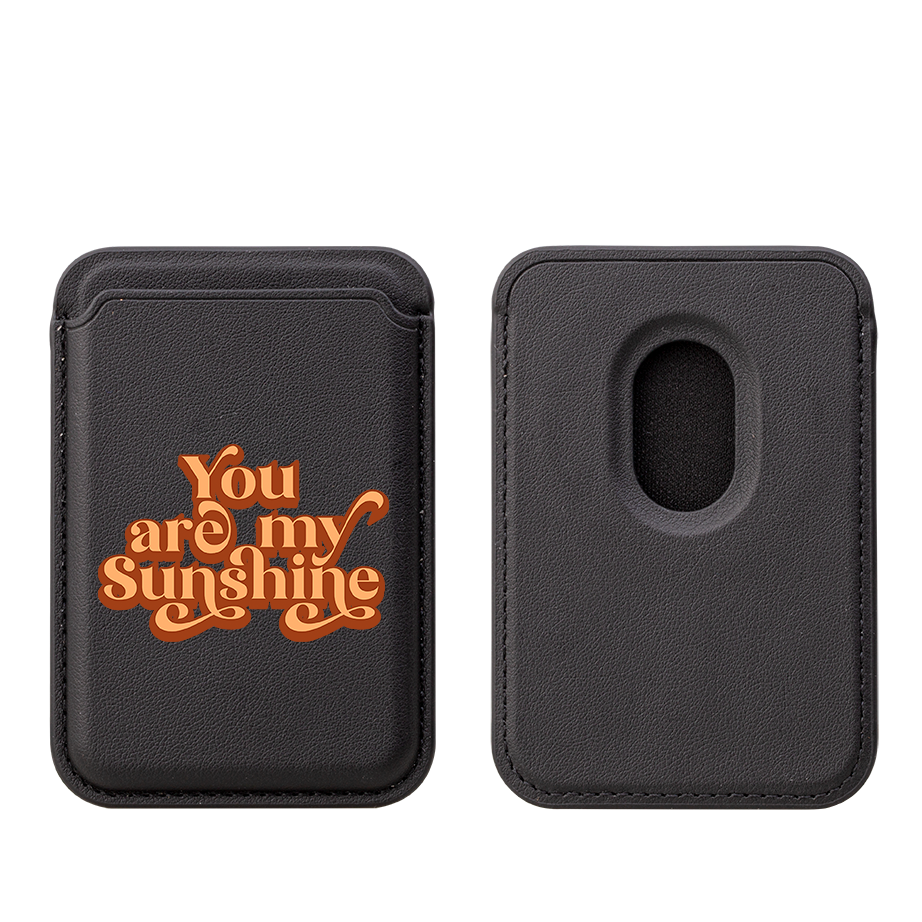 Sunshine MagSafe Wallet- Black